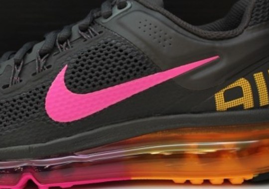 Nike WMNS Air Max+ 2013 – Grey – Pink – Yellow