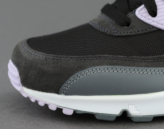 Nike Wmns Air Max 90 Black Grey Violet Frost 5