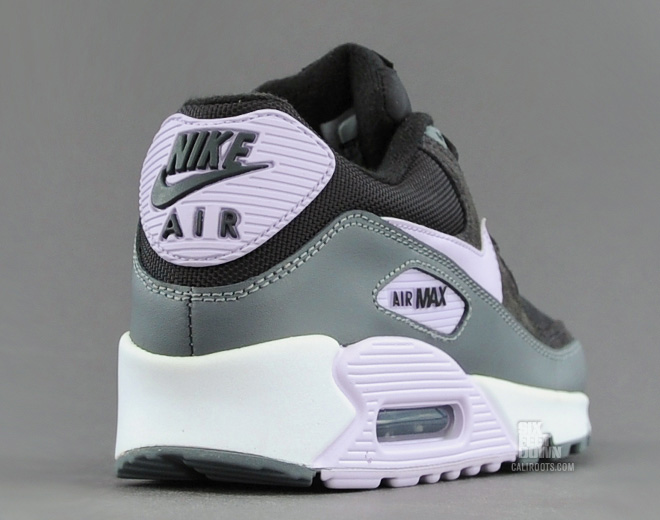 Nike Wmns Air Max 90 Black Grey Violet Frost 6