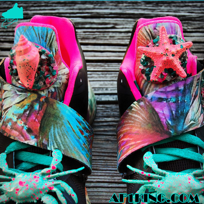 Nike Zoom Kd Iv Summer Sunset Customs 06