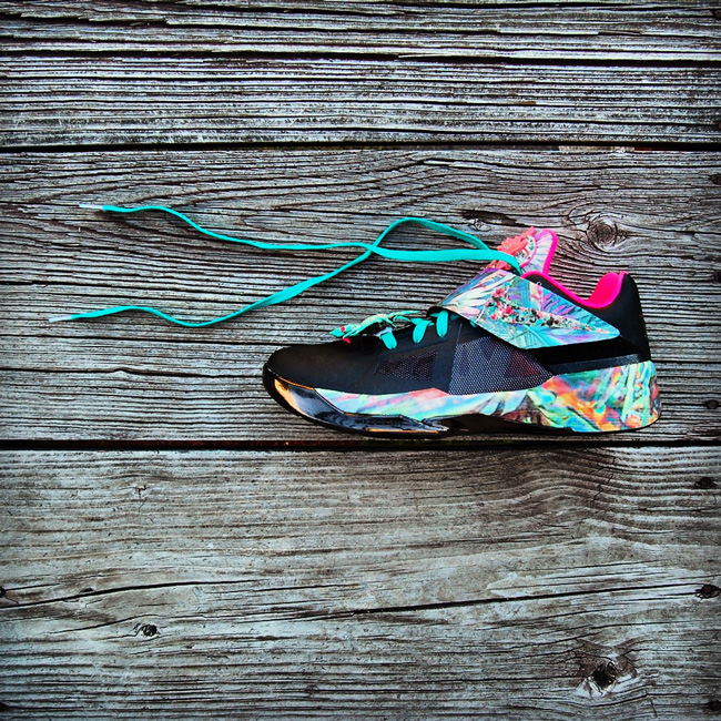 Nike Zoom Kd Iv Summer Sunset Customs 07