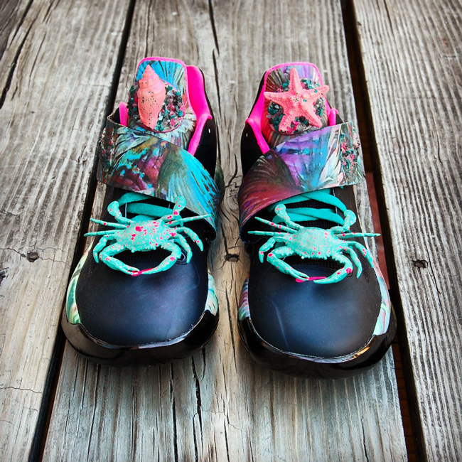 Nike Zoom Kd Iv Summer Sunset Customs 10