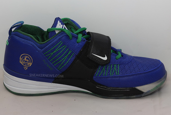 Nike Zoom Revis Blue Green Plaid Sample 7