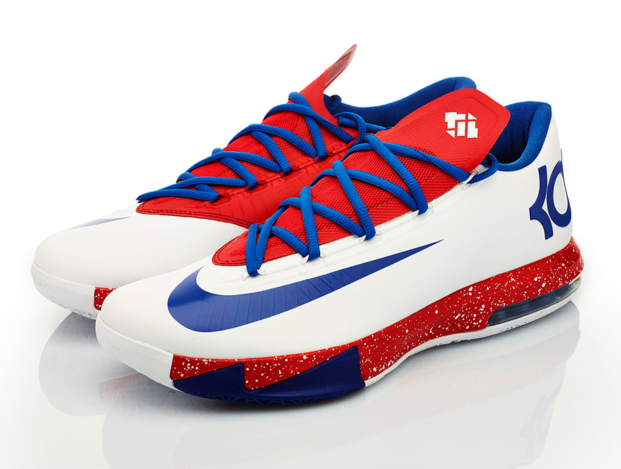 kd 6 navy blue and red