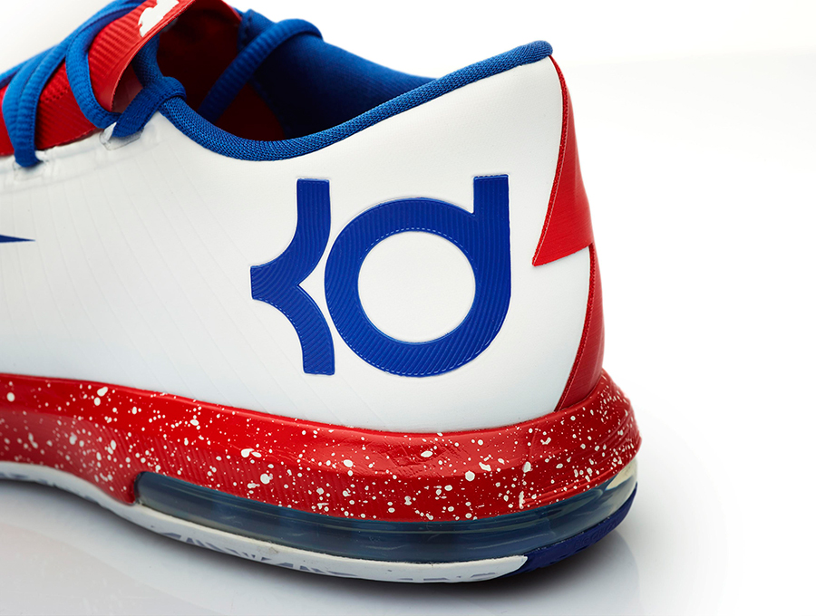 nike kd 6 paris tribute black and grey hair braids