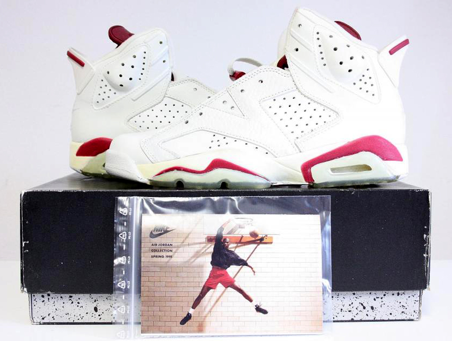 Original Jordan 6 Maroon