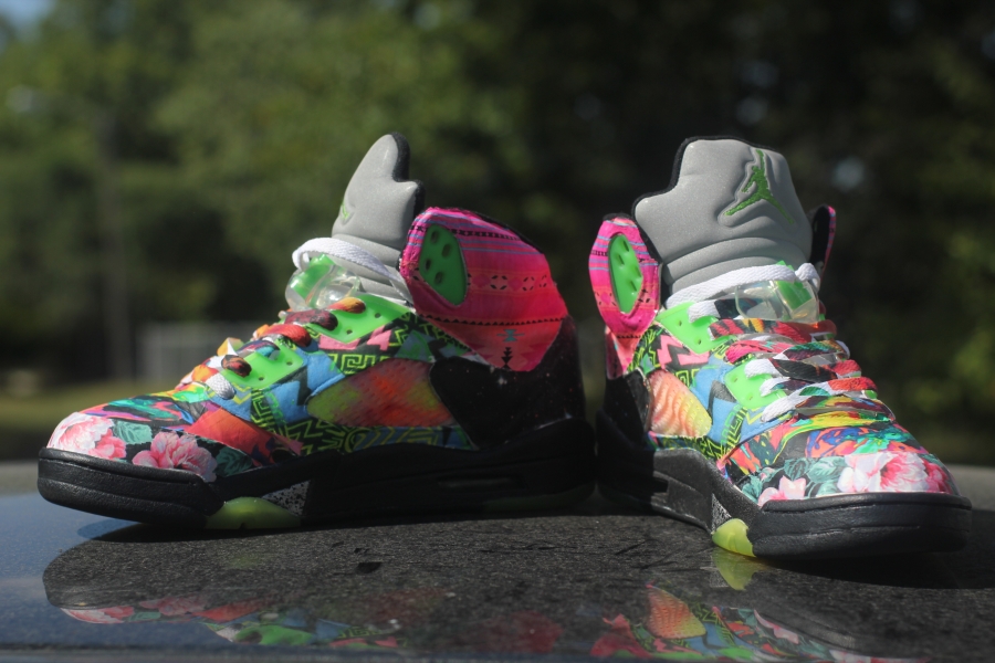 Air Jordan 7 Dreamcatcher Customs by Rocket Boy Nift