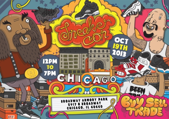 Sneaker Con Chicago October 2013 - Event Reminder