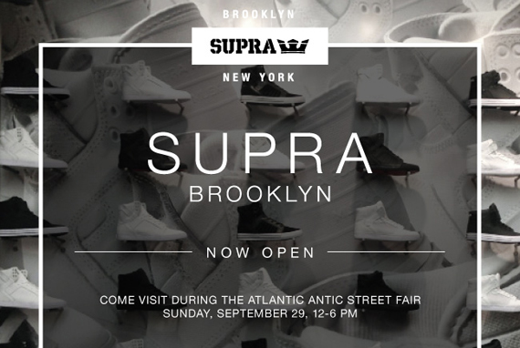 Supra Opens Brooklyn Store