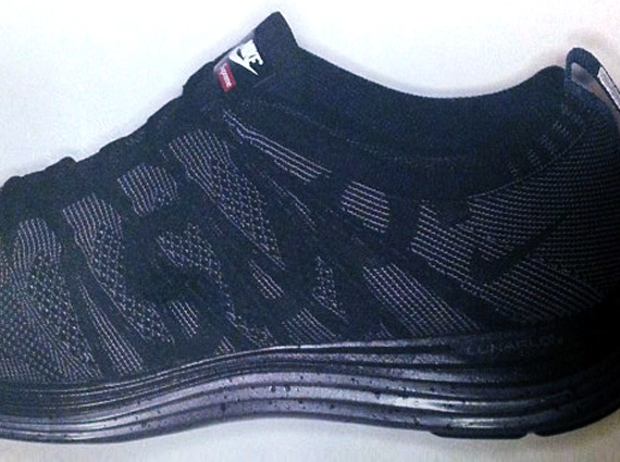 Supreme x Nike Flyknit Lunar1+ - Black - SneakerNews.com