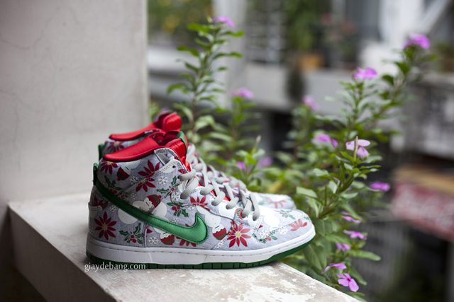 Ugly Christmas Sweater Nike Sb Dunk High 2