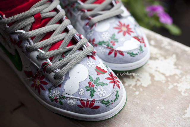 Ugly Christmas Sweater Nike Sb Dunk High 6