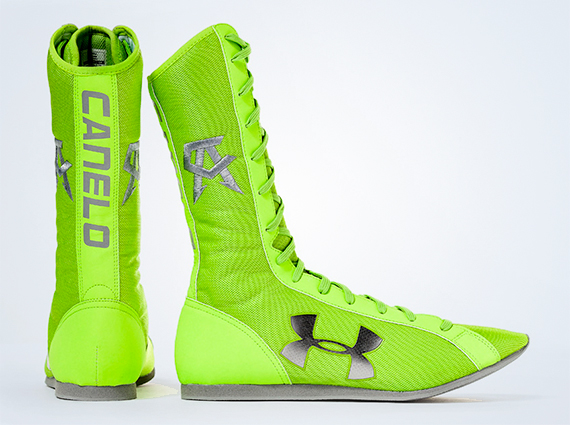 Under Armour UA Boxing Boots for Saul “Canelo” Alvarez