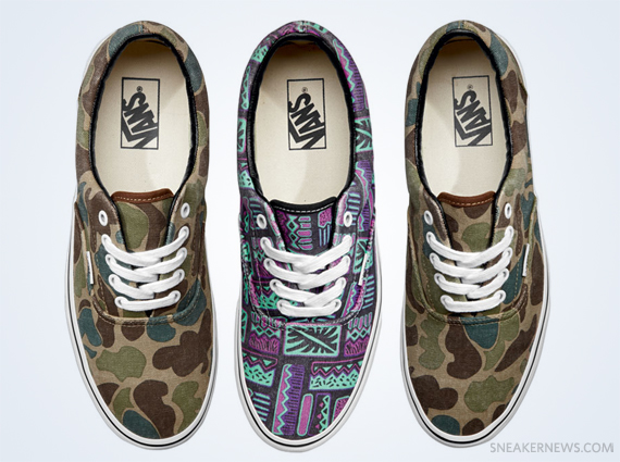 Vans Van Doren Era + Slip-On – October 2013 Releases