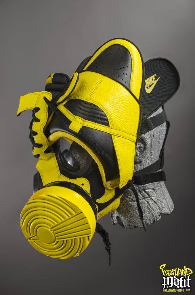 Wu Tang Sneaker Gas Masks Freehand Profit 02