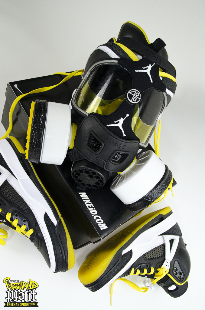 Wu Tang Sneaker Gas Masks Freehand Profit 08