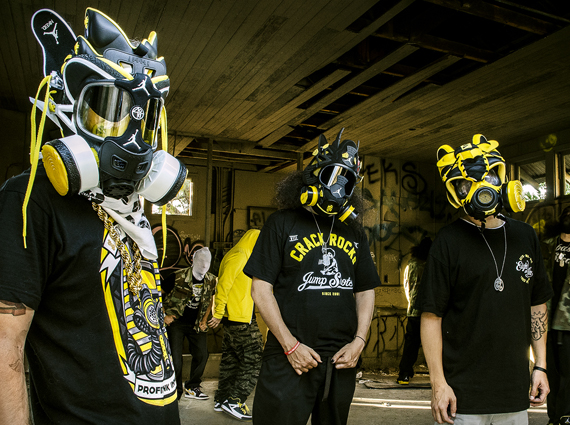 Wu Tang Sneaker Gas Masks Freehand Profit