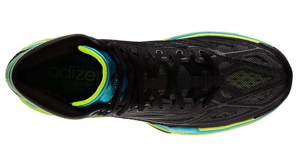 Adidas Crazy Light 3 Black Blast Emerald 2