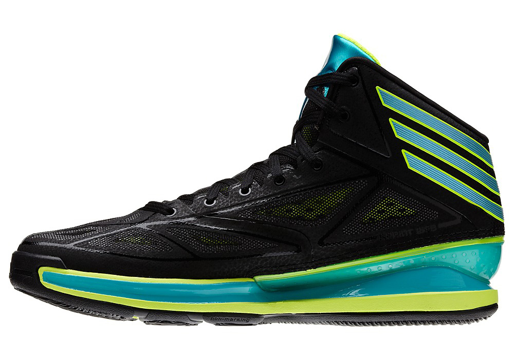Adidas Crazy Light 3 Black Blast Emerald 3