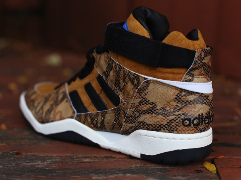 Adidas Enfr Mid Pellegrini Snakeskin Wheat 3