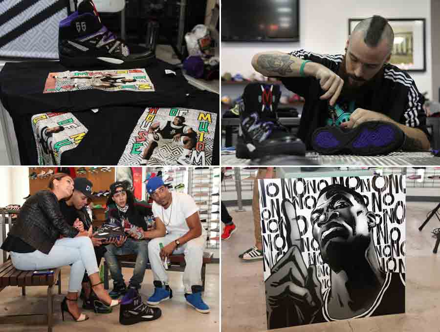 Sneaker News x Millennium Shoes x adidas Originals Mutombo "Mile High" - Release Event Recap