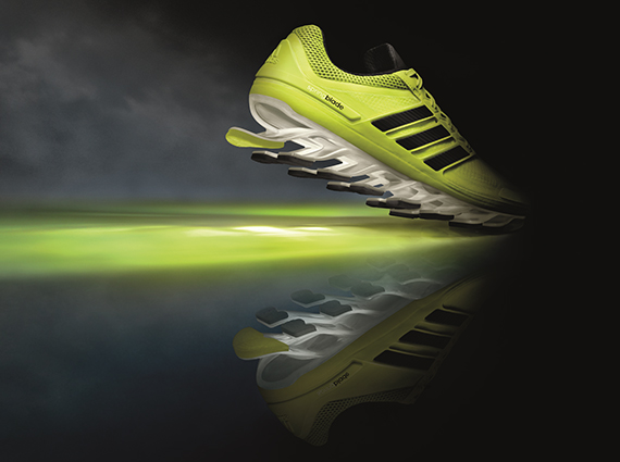 Adidas best sale springblade green