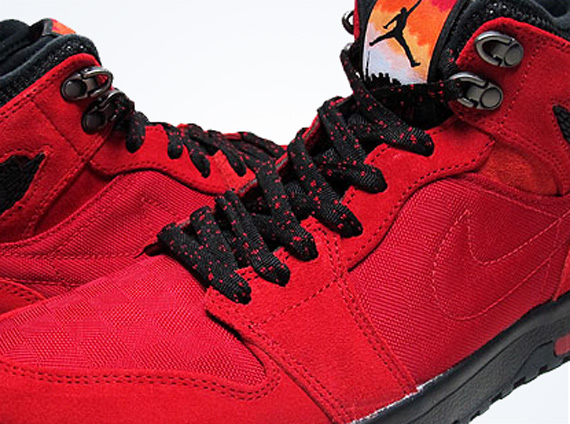 Air Jordan 1 Trek - Gym Red - Black - Anthracite