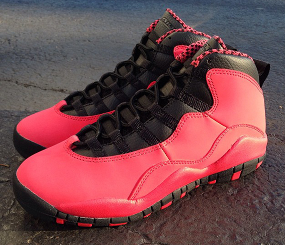 Air Jordan 10 Gs Fusion Red Available 2
