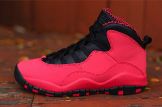 Air Jordan 10 Gs Fusion Red Black Release Thumb