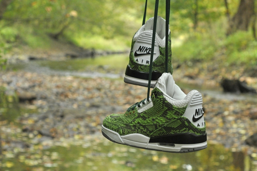 jordans 3 green