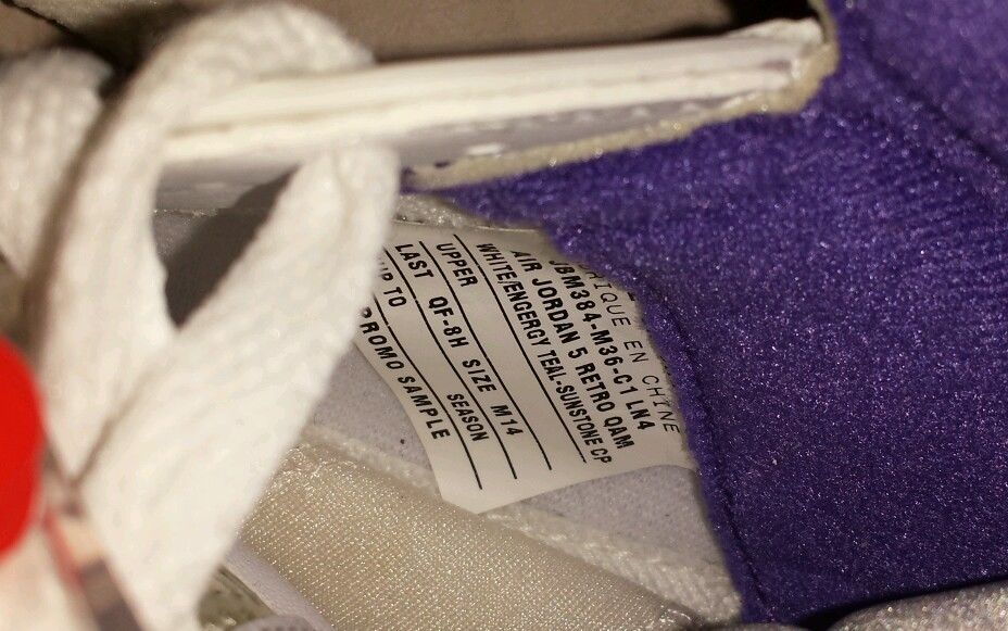 shawn marion air jordan 5 pe