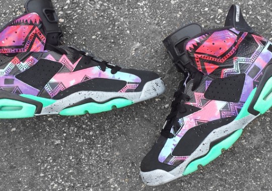 Air Jordan 6 “Aztec” Customs by Peculiar Kinetics