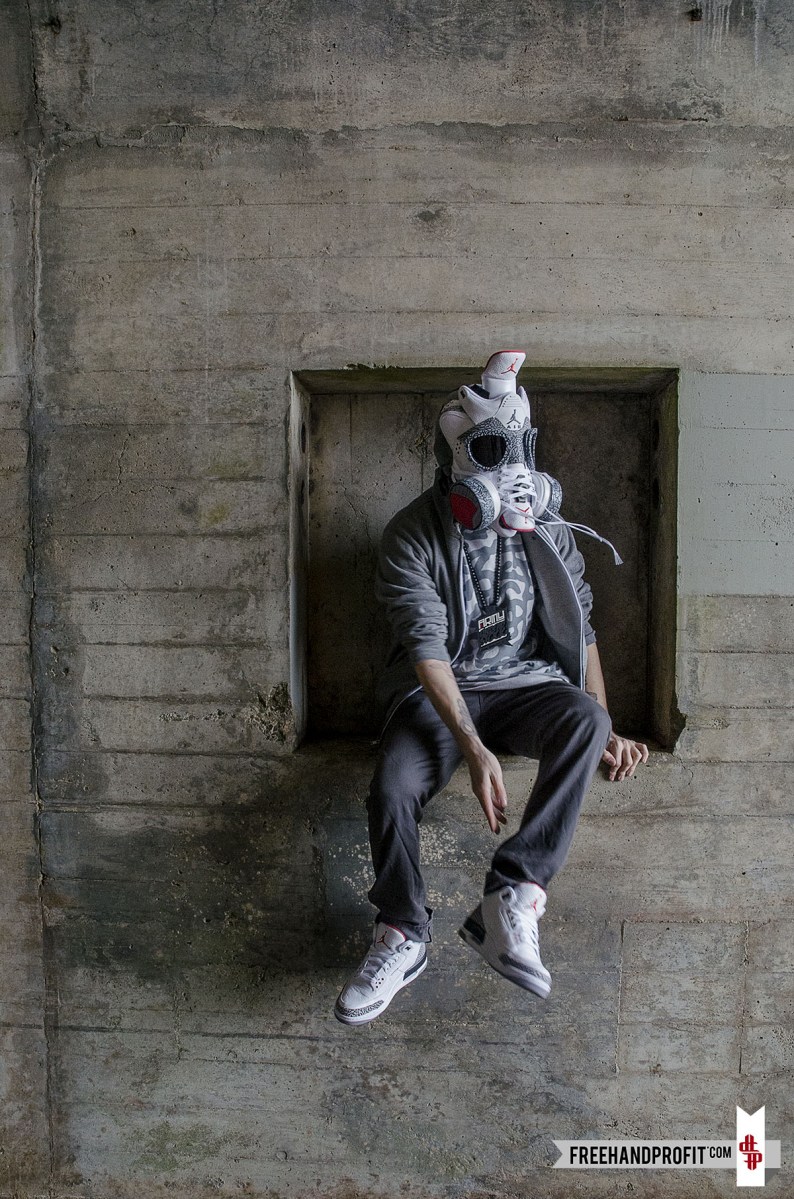 Air Jordan Iii White Cement Gasmask 08