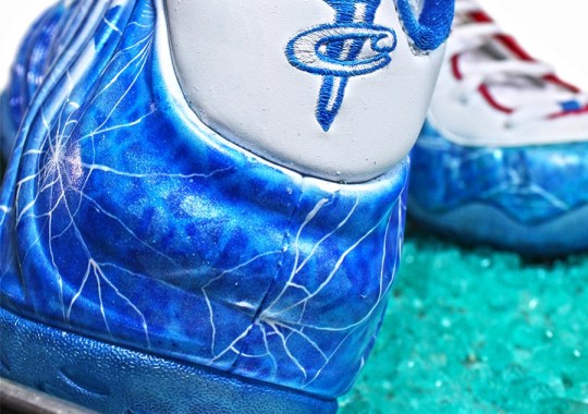 Nike Air Foamposite One “Pure Crystal” by Twizz Customs