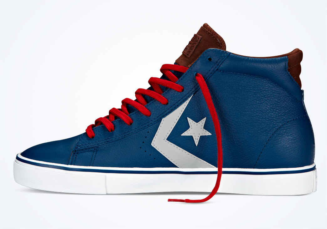 Cons Pro Leather Poseidon Red Brown 1