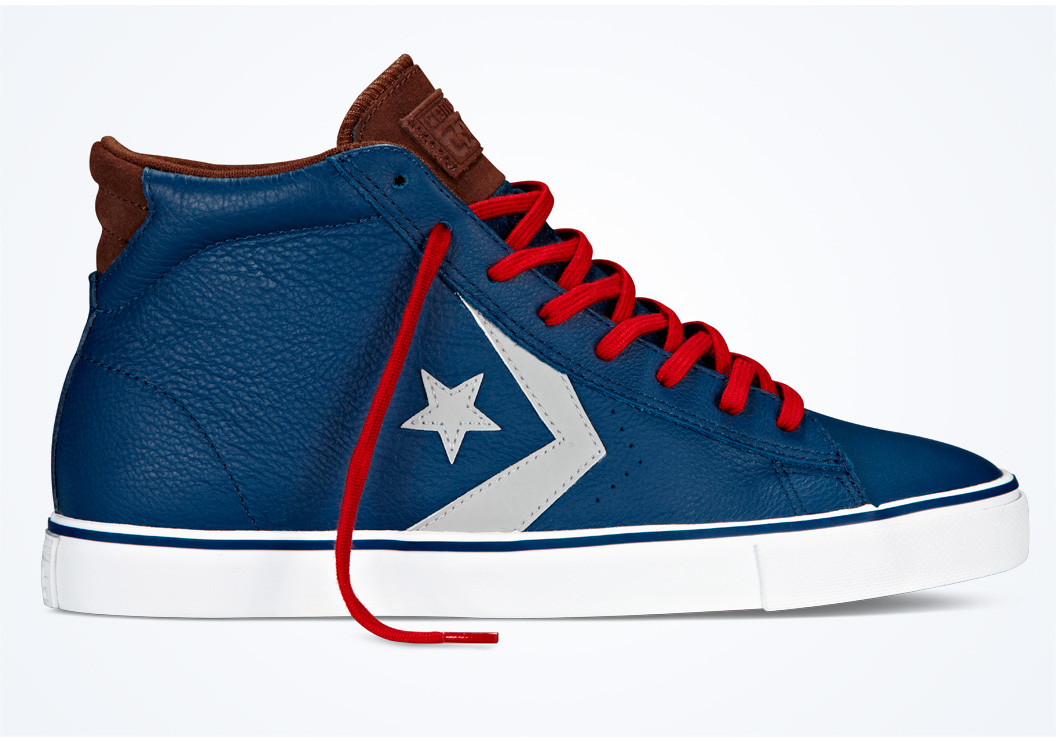 Cons Pro Leather Poseidon Red Brown 2