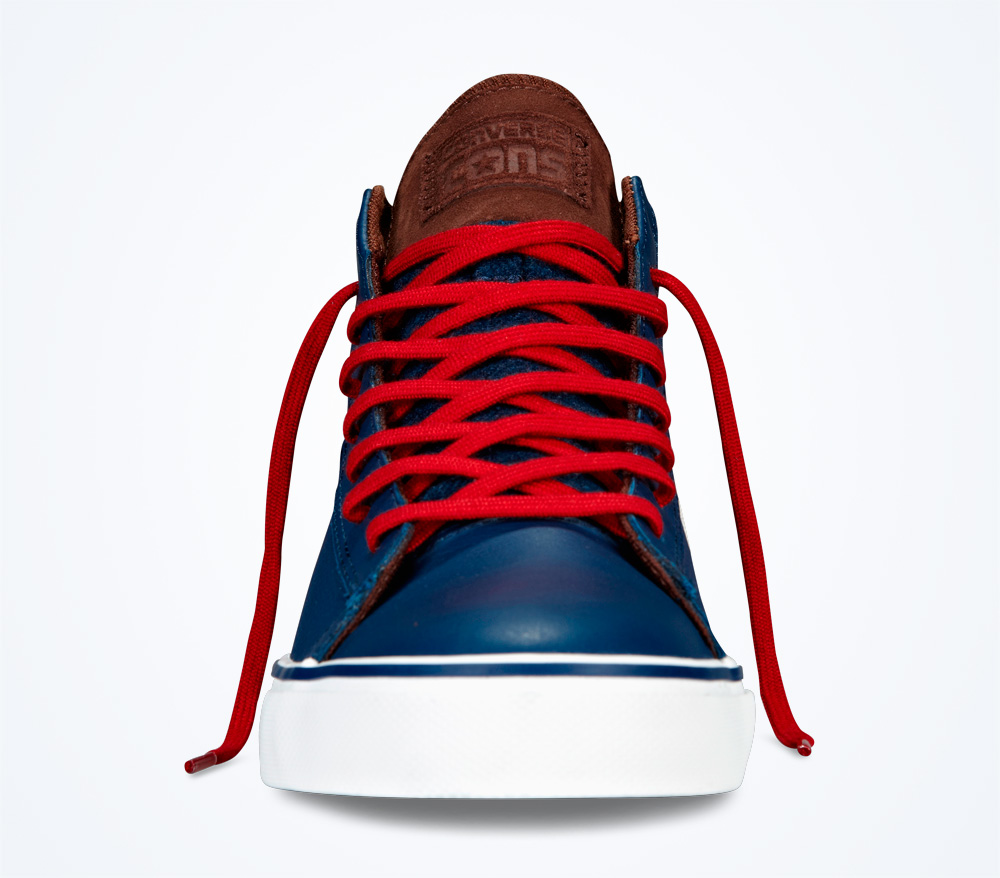 Cons Pro Leather Poseidon Red Brown 5