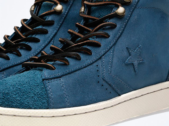 Converse First String Pro Leather Zip - Orion Blue