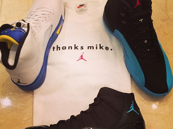 Drake Shows Off His Air Jordan Retro Hook-ups