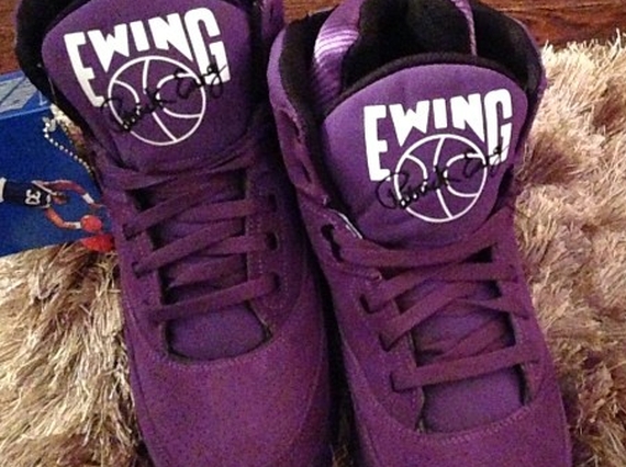 Ewing 33 Hi Purple Suede