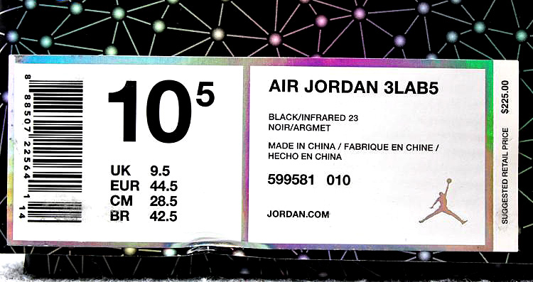 Infrared 3lab5 Jordans 8