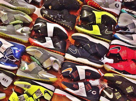John Geiger Shows Off his Nike Zoom Revis Collection