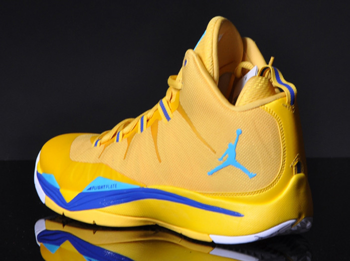 Jordan Super Fly 2 Varsity Maize Gamma Blue 4
