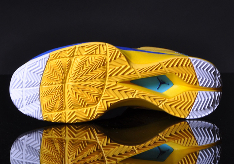 Jordan Super Fly 2 Varsity Maize Gamma Blue 5