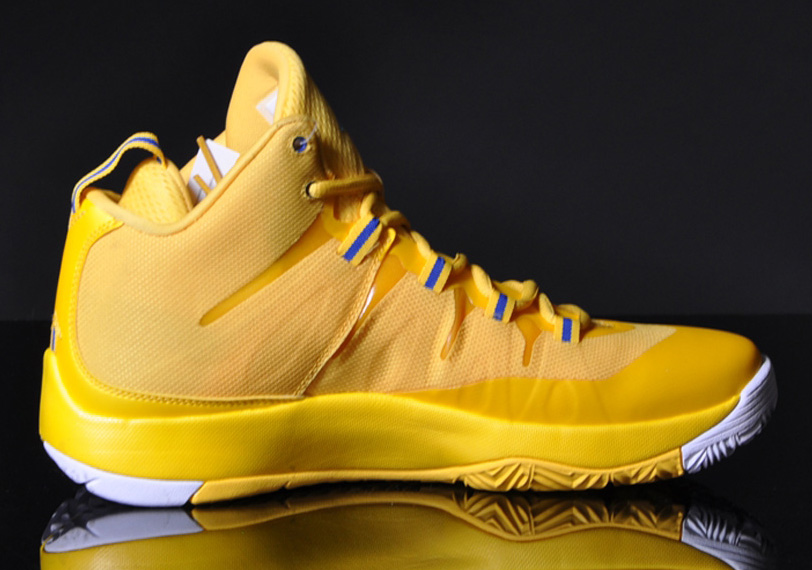 Jordan Super Fly 2 Varsity Maize Gamma Blue 6