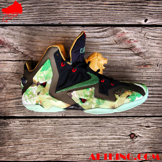 King Of The Jungle Lebron Customs 04