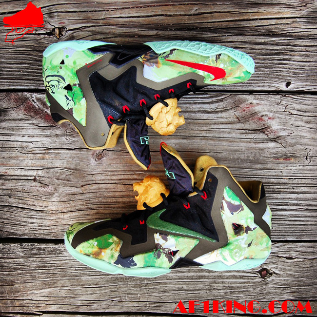 King Of The Jungle Lebron Customs 05