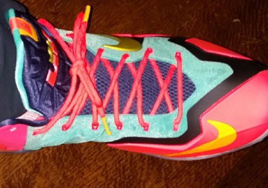 LeBron James Shows Off His 1 of 1 Nike LeBron 11
