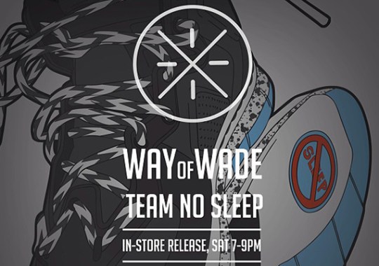 Li-Ning Way of Wade “Team No Sleep” – Release Info