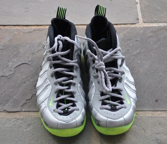foamposite silver volt